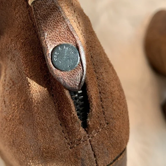 Rag & Bone Suede Booties - Picture 9 of 12